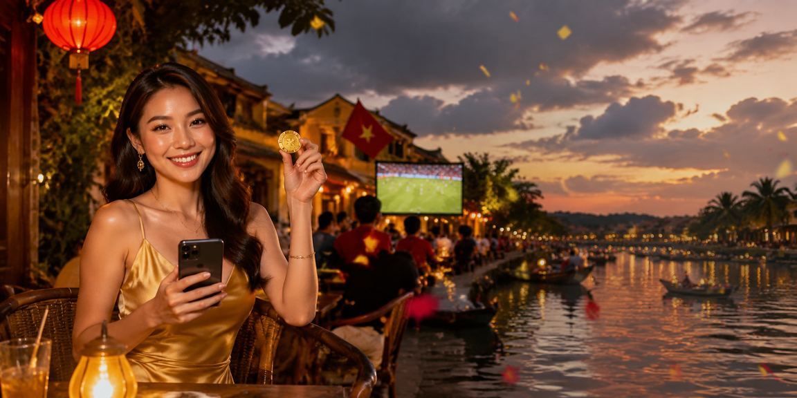 Khách hàng đang sử dụng dịch vụ casino trên điện thoại tại 2864